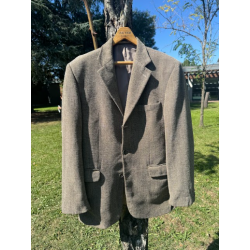 Veste de costume grise de Face